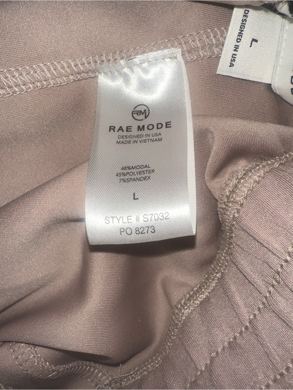 Rae Mode Lg Elegant Tan Midi Skirt with Pockets - Picture 5 of 5